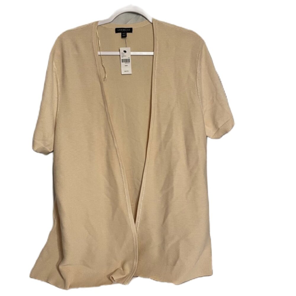Lane Bryant 18/20 Beige Open Sweater